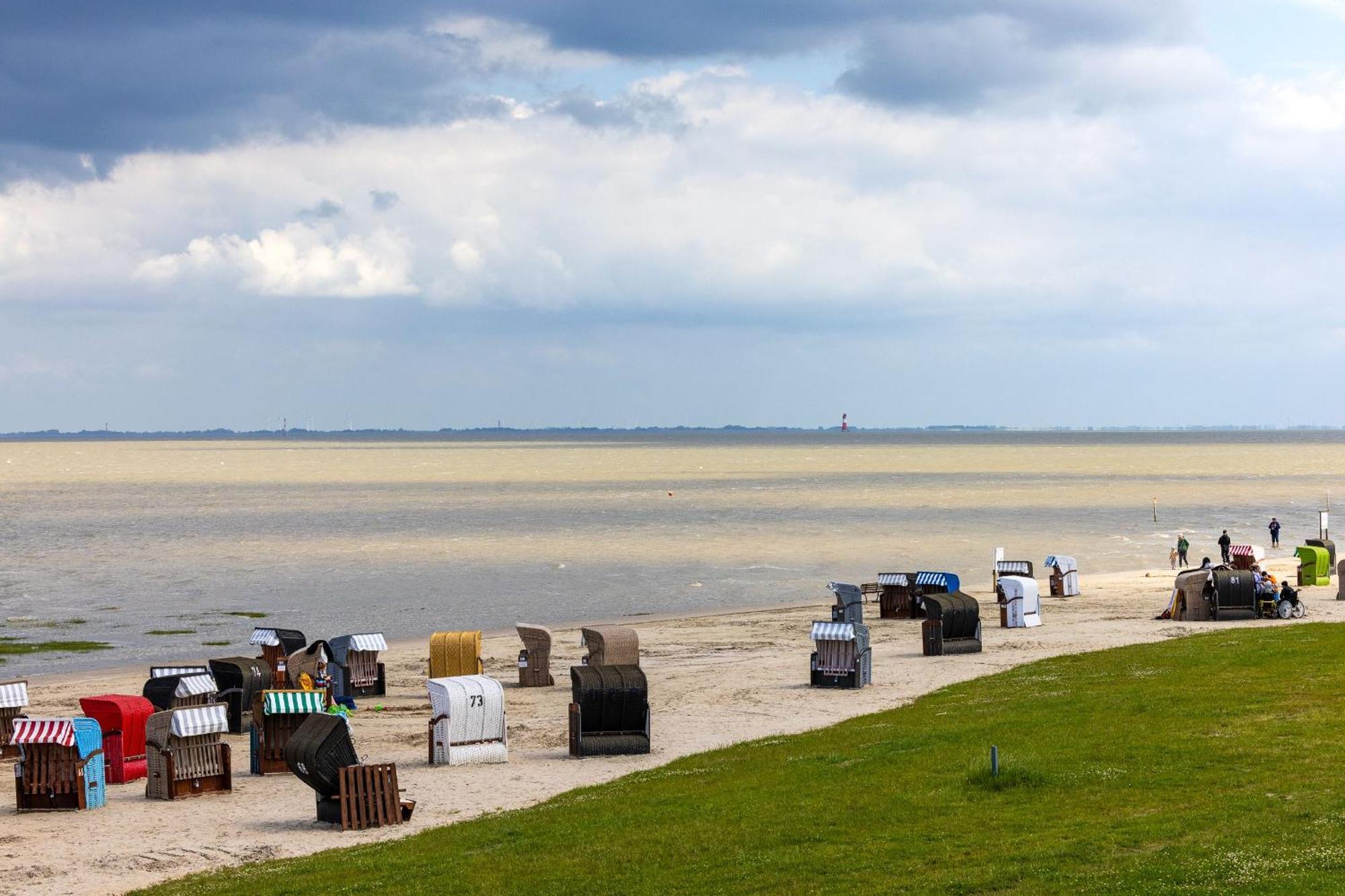 Ferienhaus Liegeplatz Dangast Exteriör bild