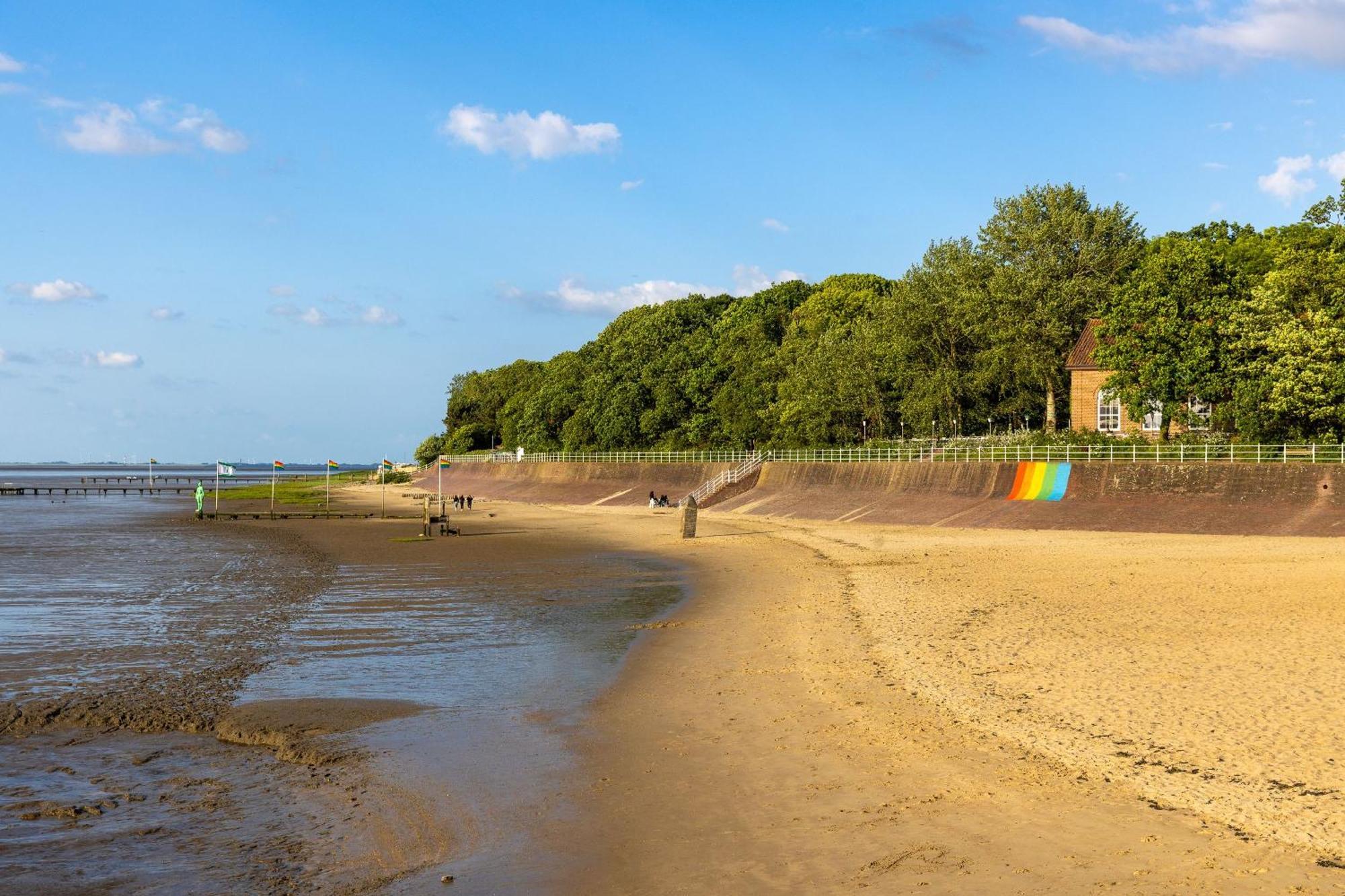 Ferienhaus Liegeplatz Dangast Exteriör bild